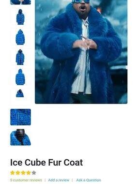 California Jacket Plush Royal Blue Jacket